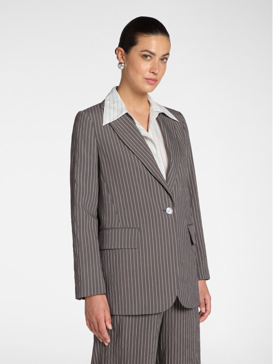 Elena Mirò Elena Mirò Giacca da abito Q145P100087N001 Grigio Slim Fit