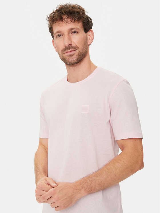 BOSS Boss T-shirt Tales 50508584 Rosa Relaxed Fit