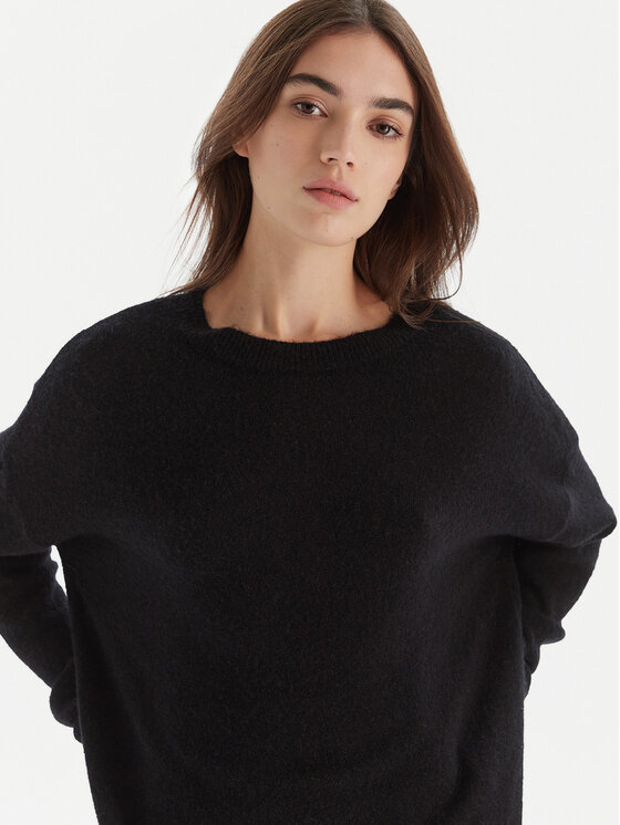 Patrizia Pepe Patrizia Pepe Džemperis 2K0326 K293 Melns Regular Fit