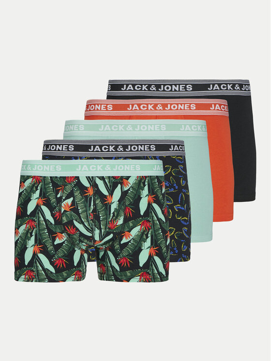 Komplet 5 par bokserek Jack&Jones