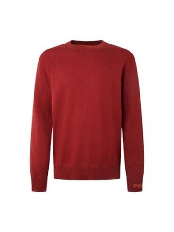 Pepe Jeans Pepe Jeans Svetr PM702243 286 Bordó Regular Fit