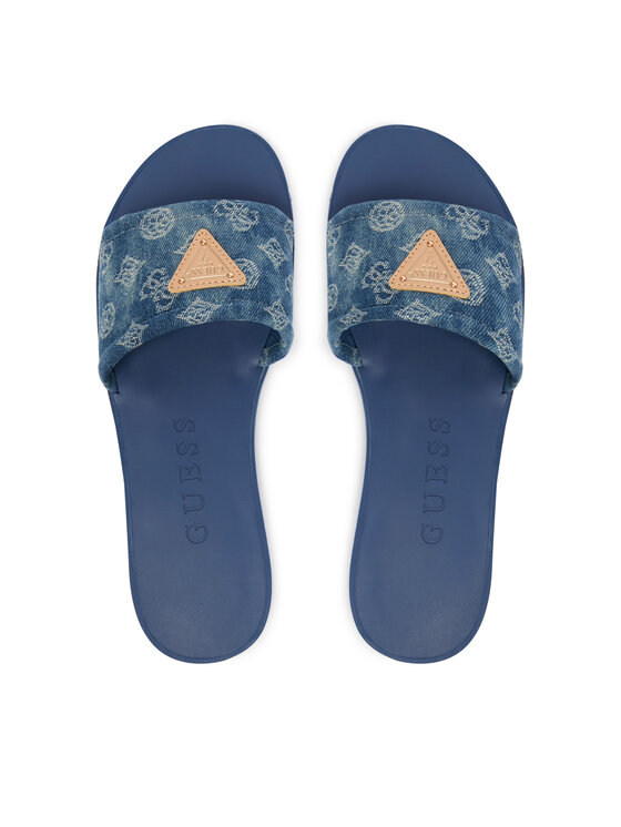 Guess Guess Şlapi FLJELS DEN03 Albastru