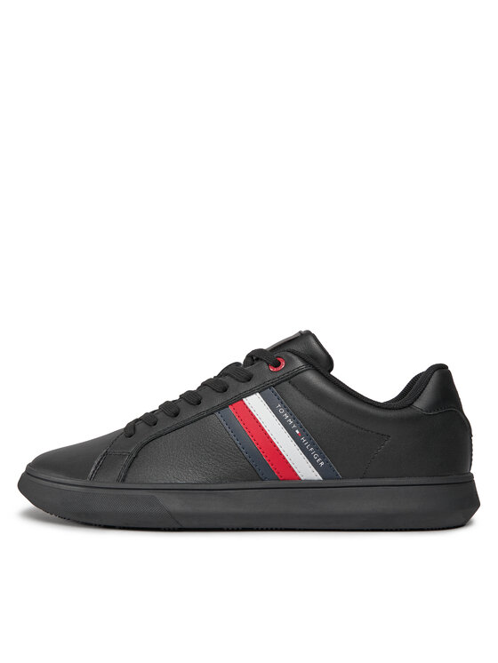 Tommy Hilfiger Tommy Hilfiger Sneakers Essential Leather Cupsole FM0FM04921 Negru