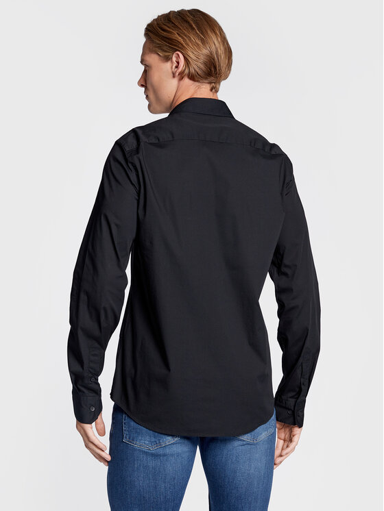 Calvin Klein Calvin Klein Hemd K10K110856 Schwarz Slim Fit