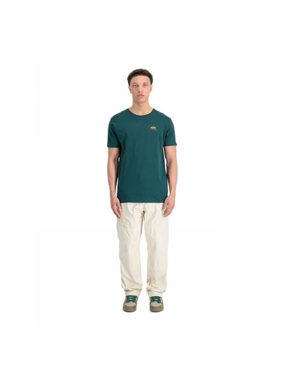 Alpha Industries Alpha Industries Súprava tričiek AI.258500-769 Zelená Basic Fit