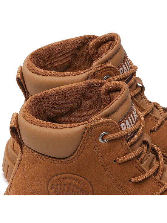 Palladium Palladium Trapery Sp20 Cuff Lth Wp 77891-257-M Brązowy