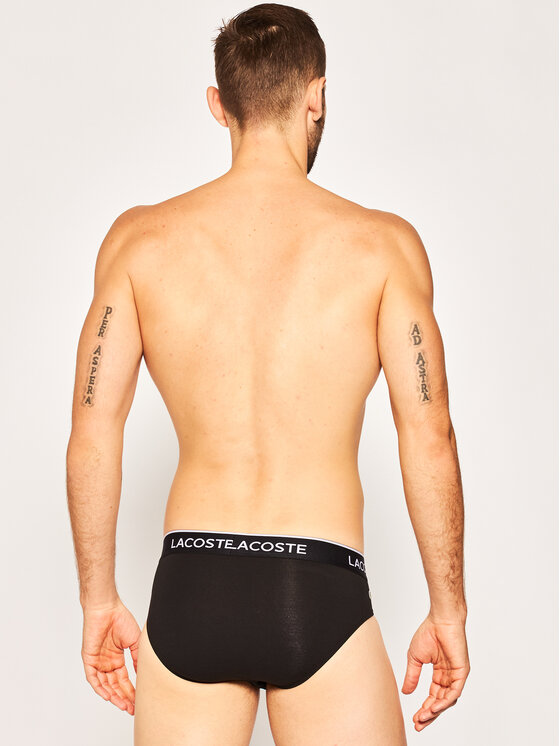 Lacoste 3erSet Slips 8H3472 Schwarz Modivo.at