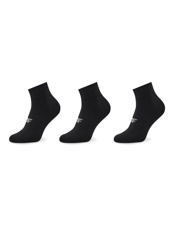 Set od 3 para muških visokih čarapa 4F