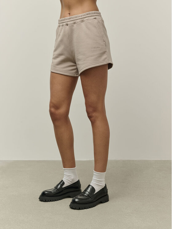 La Mania La Mania Pantaloncini sportivi ESTIVA Beige Classic Fit