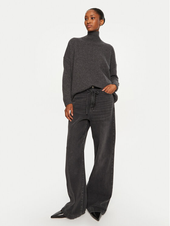 DAY BIRGER ÉT MIKKELSEN DAY BIRGER ÉT MIKKELSEN Farmer Elijah DAY65243377 Fekete Wide Leg