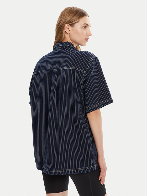 adidas adidas Polo Wabash JW0169 Tamnoplava Loose Fit