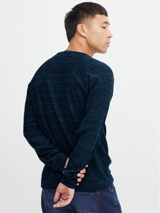 Blend Blend Sweter 20715849 Granatowy Regular Fit
