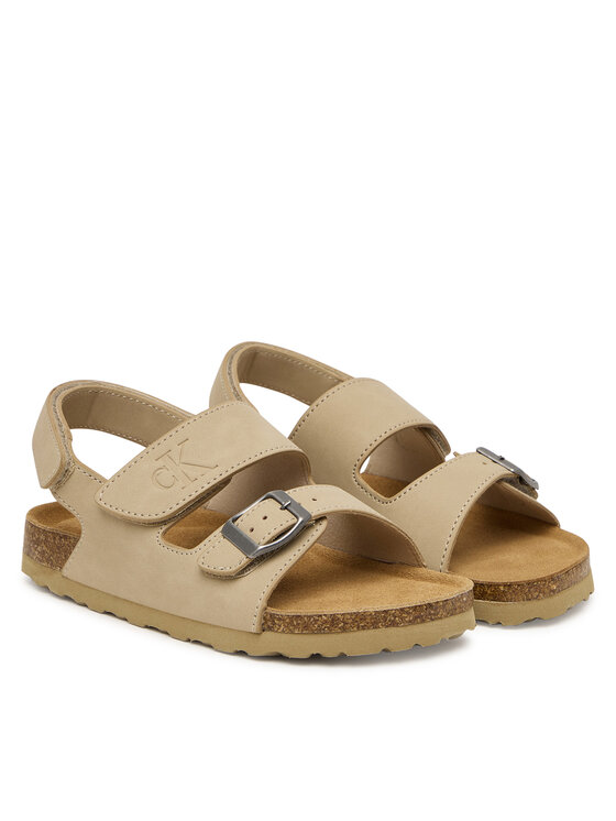 Calvin Klein Calvin Klein Sandále Velcro V3X2-83328-0315 D Béžová
