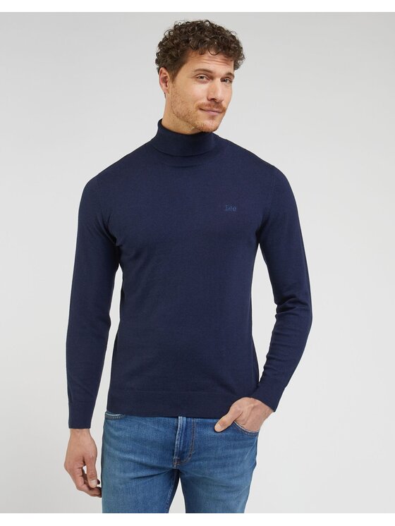 Lee Lee Dolcevita GOLF 112342994 L83CKFHY Blu scuro Regular Fit