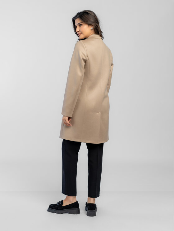 Salme Salme Prechodný kabát Alicja Béžová Regular Fit