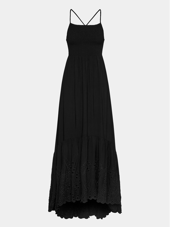 Maaji Maaji Vsakodnevna obleka 2123CLD004 Črna Regular Fit
