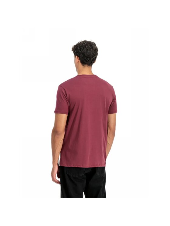 Alpha Industries Alpha Industries T-Shirt AI.118502 Bordó Regular Fit