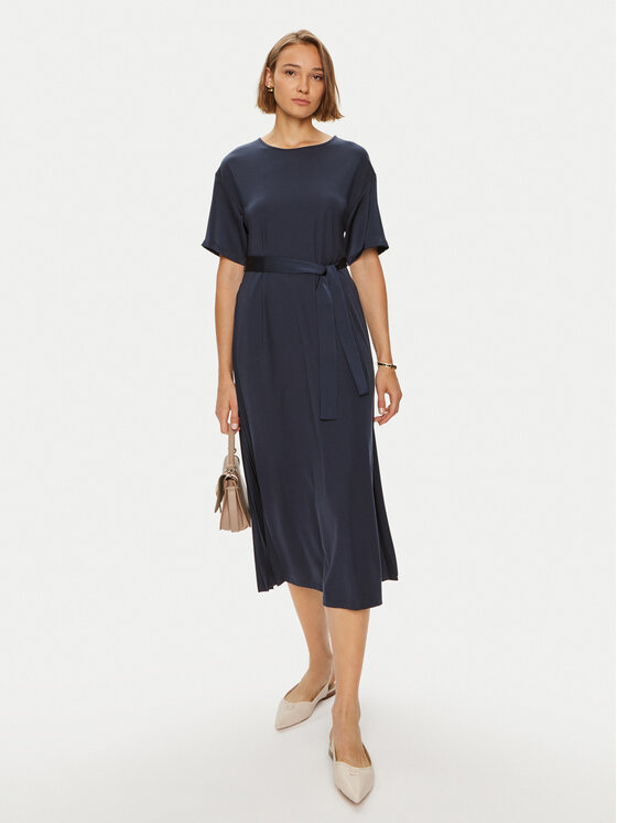 Weekend Max Mara Weekend Max Mara Haljina za svaki dan Jordan 2425626021 Tamnoplava Standard Fit