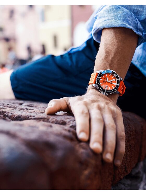 Swiss Military by Chrono Swiss Military by Chrono Hodinky SMA34092.07 Oranžová