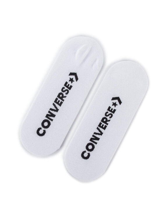 Converse Converse Set di 2 paia di pedulini da donna E754P-2009 Bianco