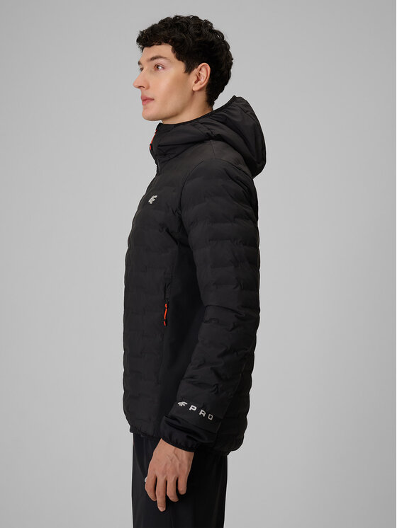 4F 4F Kurtka outdoor TREKKING Czarny Regular Fit