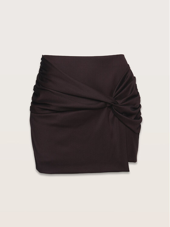La Mania La Mania Spódnica ELIA Fioletowy Classic Fit