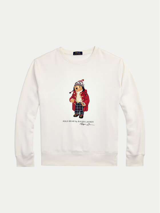 Polo Ralph Lauren Polo Ralph Lauren Суитшърт 710953718002 Екрю Regular Fit
