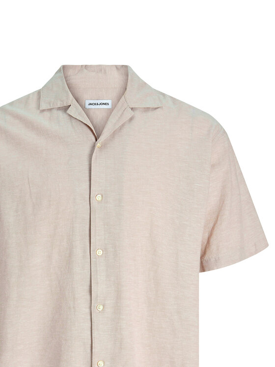 Jack & Jones Jack & Jones Košile Breeze 12288594 Béžová Relaxed Fit