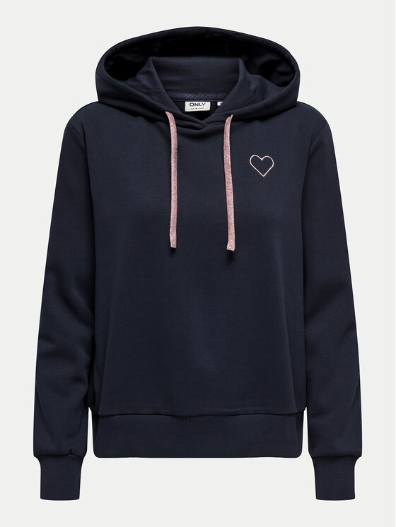 ONLY ONLY Μπλούζα Noli 15312874 Σκούρο μπλε Regular Fit