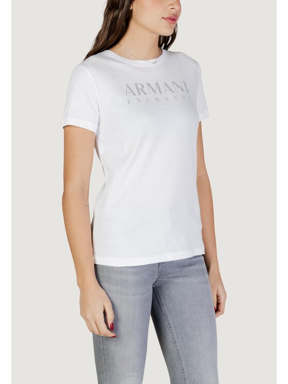 Armani Exchange Armani Exchange T-shirt XW002294 AF17172 Bianco Casual Fit