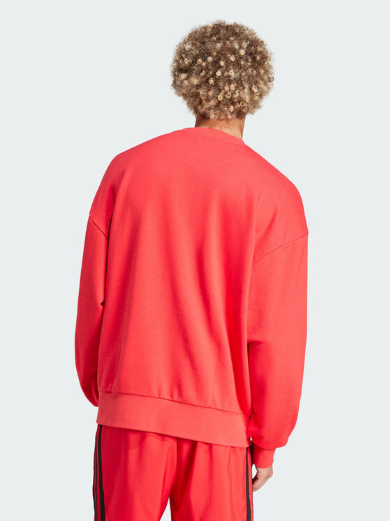 adidas adidas Longsleeve 139715 Czerwony Loose Fit