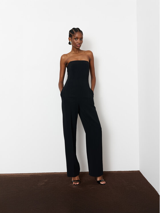 La Mania La Mania Jumpsuit AMARA Nero Classic Fit