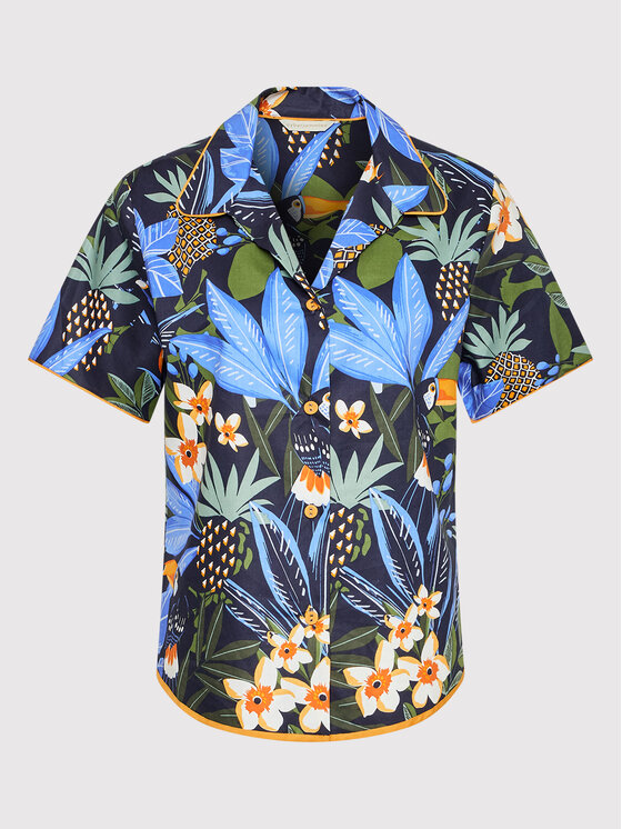 Cyberjammies Cyberjammies Тениска на пижама Sierra 9069 Тъмносин Regular Fit