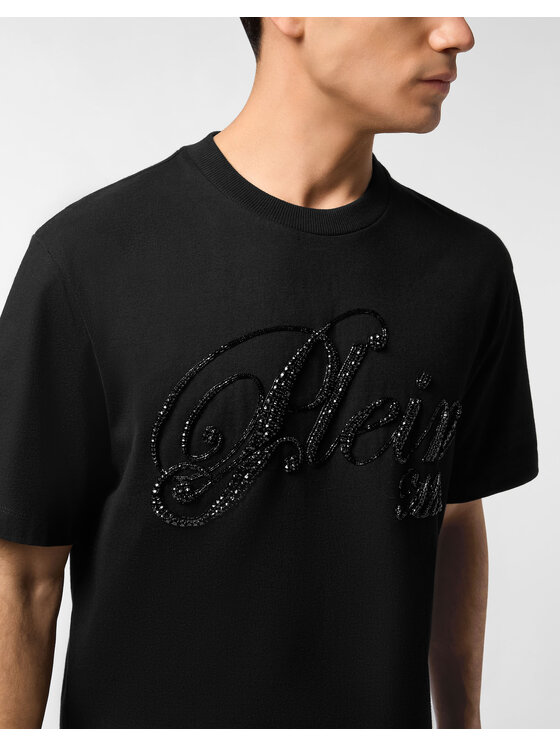 PHILIPP PLEIN PHILIPP PLEIN T-Shirt 27057 Czarny Regular Fit