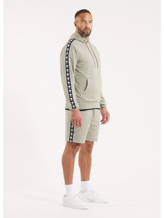 PITBULL PITBULL Bluza TAPE NUGGET Szary Regular Fit