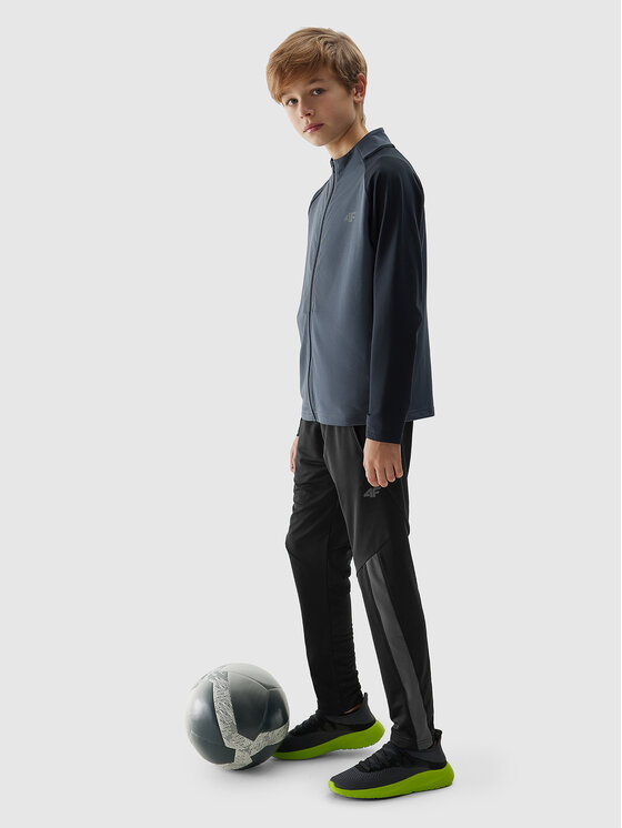 4F 4F Spodnie dresowe 4FJWSS24TFTRM519-20S Czarny Regular Fit