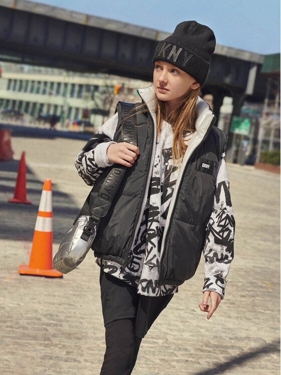 DKNY DKNY Φόρεμα υφασμάτινο D32888 S Μαύρο Regular Fit