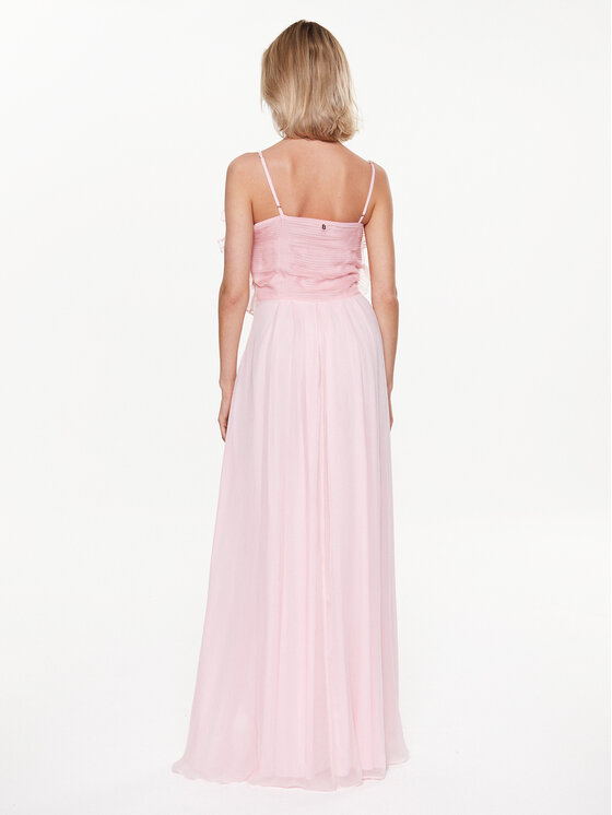 Blugirl Blumarine Blugirl Blumarine Večerna obleka RA3063 T3339 Roza Regular Fit