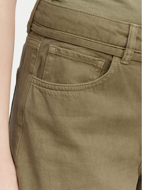 ONLY ONLY Jeans hlače Gianna 15372521 Khaki Straight Leg