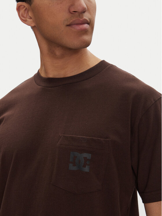 DC Shoes DC Shoes T-Shirt ADYZT05377 Hnědá Heritage Fit