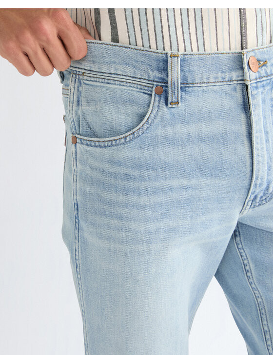 Wrangler Wrangler Jeansy GREENSBORO Niebieski Straight Leg