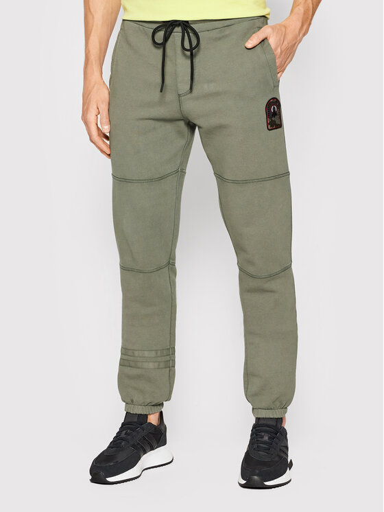 Aeronautica Militare Pantaloni Tuta Verdi Uomo Pantaloni Jeans