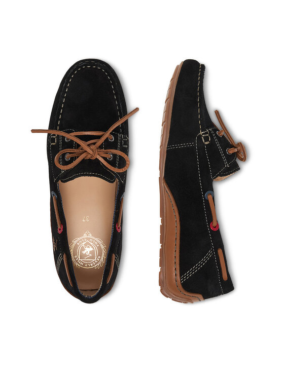 Beverly Hills Polo Club Beverly Hills Polo Club Mokassins EO-WB-VIESTE-16 Schwarz