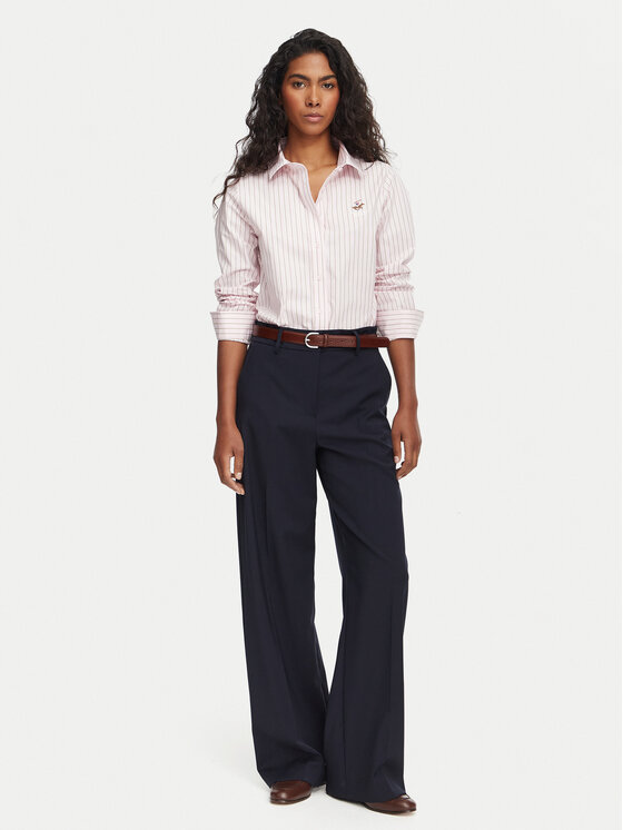 Beverly Hills Polo Club Beverly Hills Polo Club Cămașă P-SS26W-SH0005 Roz Regular Fit