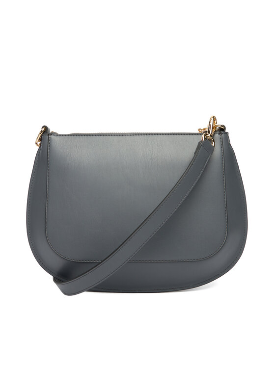 Tommy Hilfiger Tommy Hilfiger Geantă Th Glam Conv Med Crossover AW0AW18143 Gri