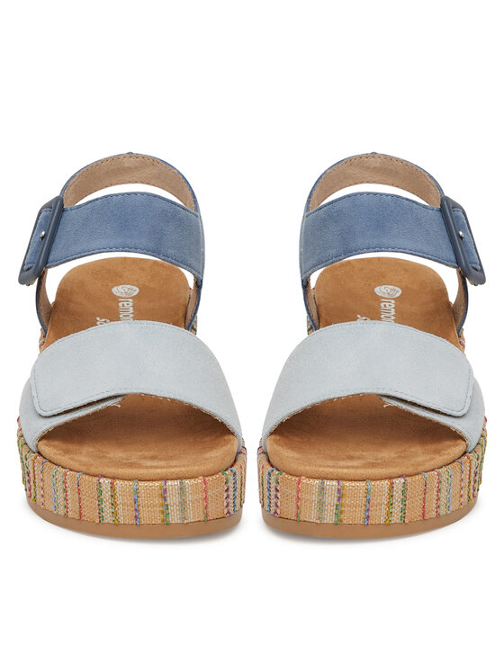 Remonte Remonte Sandalen D1N54-12 Blau