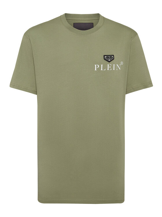 PHILIPP PLEIN PHILIPP PLEIN T-Shirt 9455 Zelená Regular Fit