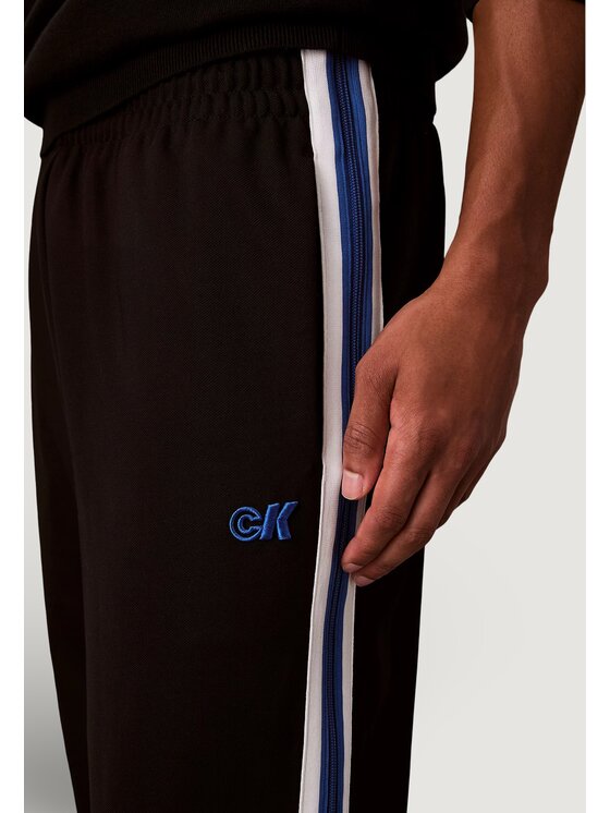 Calvin Klein Jeans Calvin Klein Jeans Pantaloni da tuta STRETCH TWILL TRACK Nero Stretch Fit