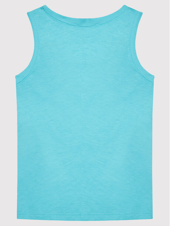 United Colors Of Benetton United Colors Of Benetton Top 3I1XGH002 Niebieski Regular Fit