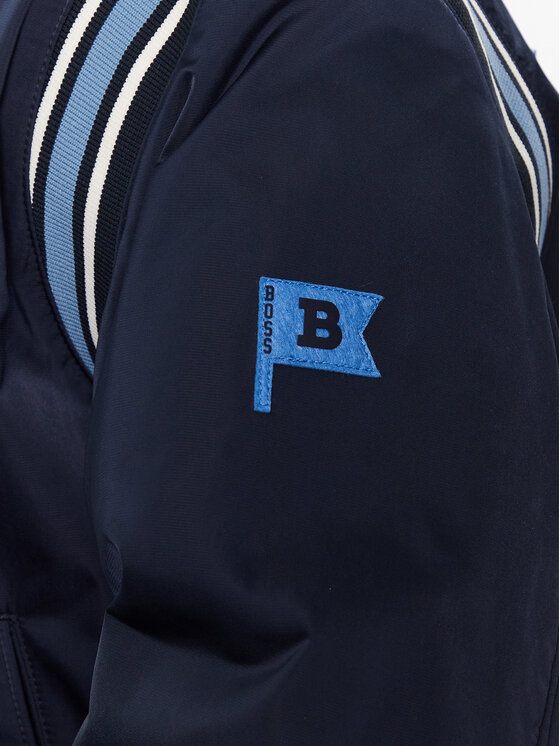 BOSS Boss Bomber jakna 50481099 Modra Regular Fit